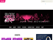Tablet Screenshot of blackgirlsride.com